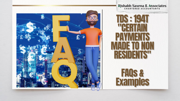 FAQs on TDS Under Section 194T: A Comprehensive Guide