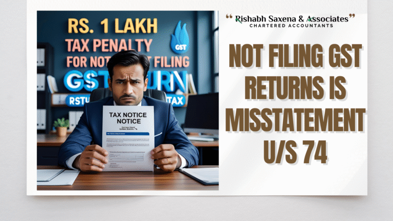 GST Penalty Shock: Non-Filing Monthly Returns Can Cost You 100% Tax – New High Court Ruling 2025